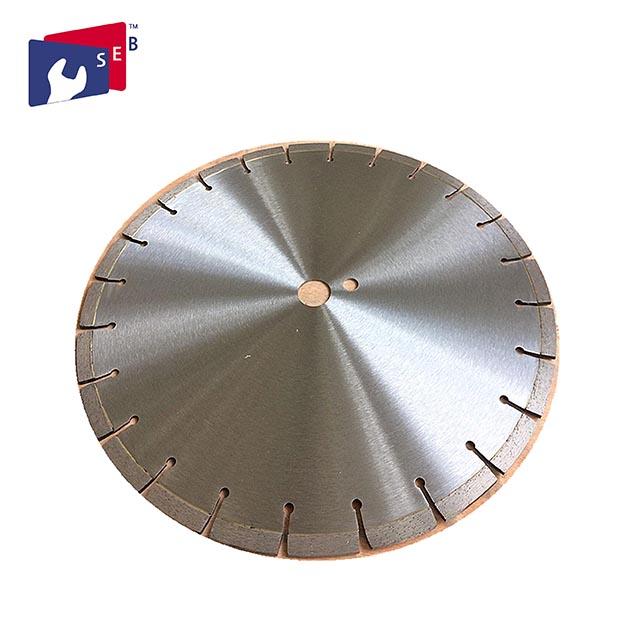 350 Mm Circular Scroll Saw Blade , Diamond Smooth Concrete Cutting Disc