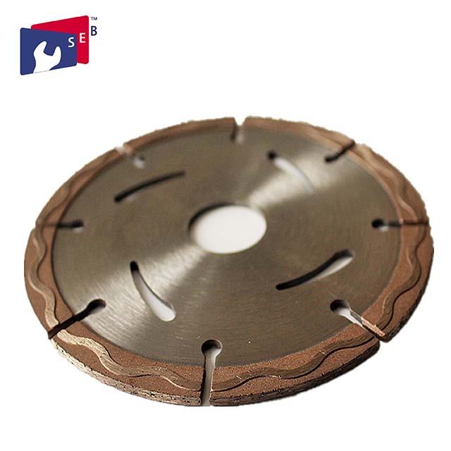 General Use Circular Diamond Disc Blade 0.3 - 3 Mm Thickness With Turbo Wave