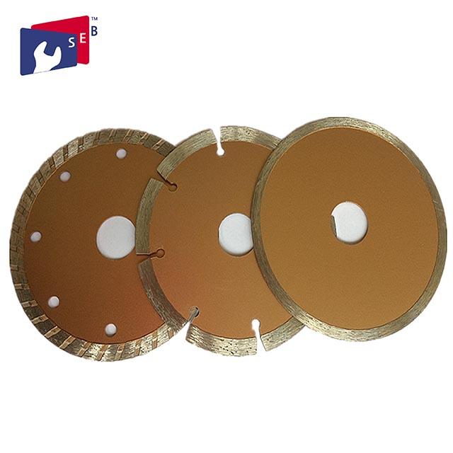 9 Inch Diamond Saw Tools Sintered Wet Cutting Disc Painted Finishing For Garden