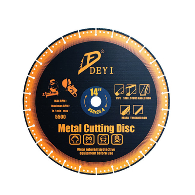 Multipurpose 8mm Segment Stone Diamond Cutting Disc 350mm Vacuum Brazed