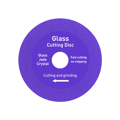 Glass Ceramic Cutting 4'' Diamond Saw Blade 100mm For Angle Grinder