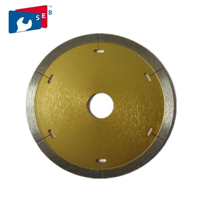 China Diamond Circular Cutting Saw Blade for Cutting Tile with Continuous Rim supplier