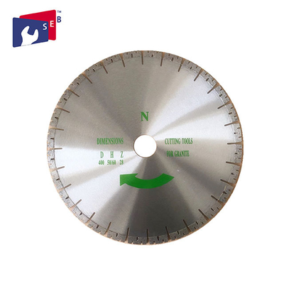 China Segment Type Diamond Saw Blades , Circular Scroll Granite Cutting Disc supplier