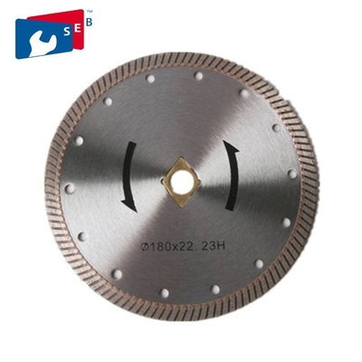 China Turbo Diamond Concrete Cutter Blade 65Mn / 30Crmo For Cutting Marble Granite supplier