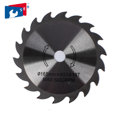 China Fine Cut Circular Saw Blade 165mm TCT Sharpening Disc for Plywood MDF supplier