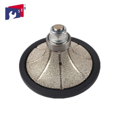 1//2/" 3//16/" Demi-bullnose//Roundover Diamond Profiler Router Granite Marble Glass