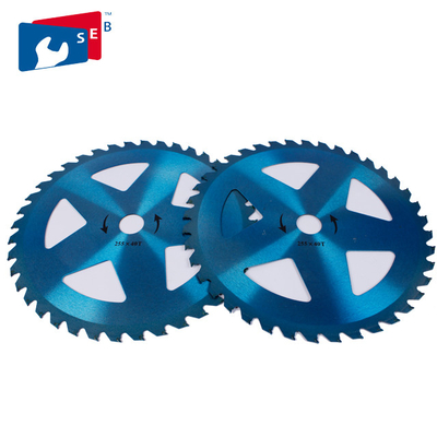 China 40T TCT Circular Brush Cutter Blade for Cutting Grass Bamboo Fence supplier