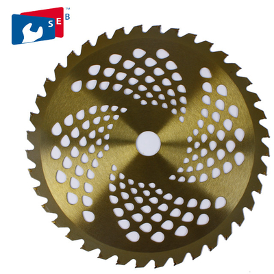 China 255mm TCT Circular Grass Cutting Saw Blade for Bush Bamboo Fence supplier