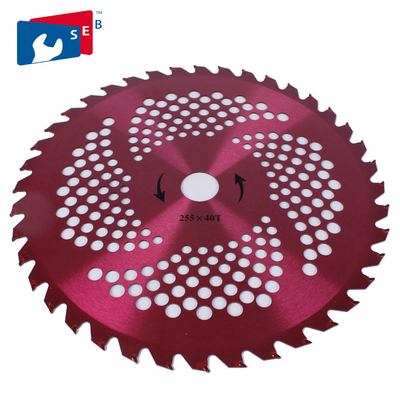 China Heat Dissipation Bush Saw Blades , Stable Bamboo Saw Blade Silent Cutting supplier