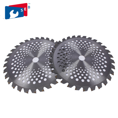 China 36 / 40T TCT Saw Blade Wear Resistant Mental Polishing For Harvesting Wheat Rice supplier
