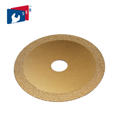 China Continuous Rim Vacuum Brazed Diamond Tools Cutting Disc Apply To Steel supplier