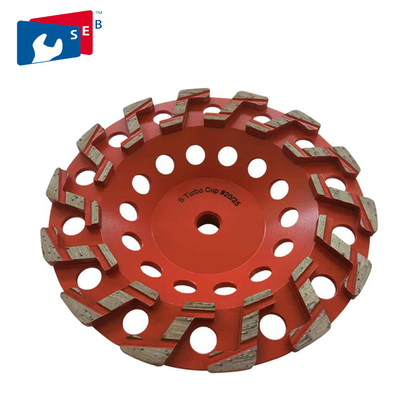 China 4'' Diamond Marble Grinding Wheel with Cup Shape for Concrete supplier