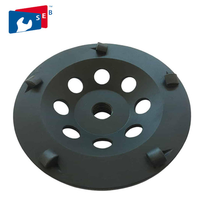 China Welded Diamond Grinding Wheel with Cup Shaped for Marble Concrete supplier