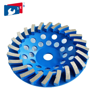 China 125mm Diamond Cup Wheel , Single Row Cup Wheel Fit Grinding And Polish Marble supplier