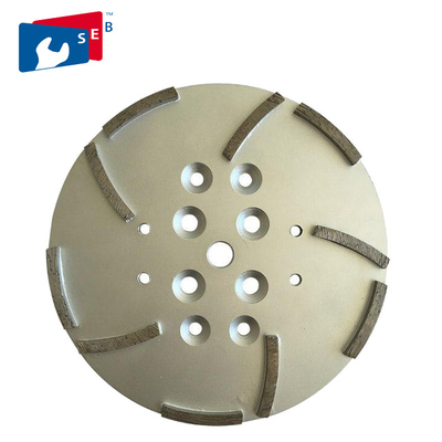 China Dry Grinding Swirly Shape Masonry Grinding Cup Wheel With Alloy Material supplier