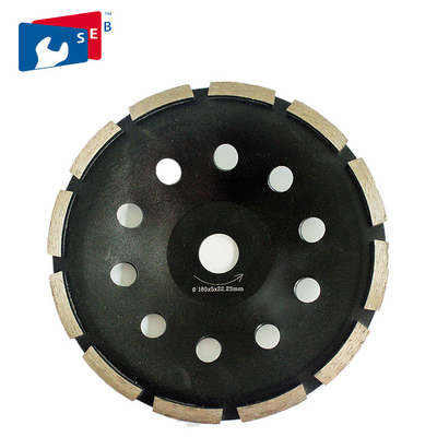 China Stable Segmented Alloy Diamond Cup Grinding Wheel Wet Or Dry Grinding supplier