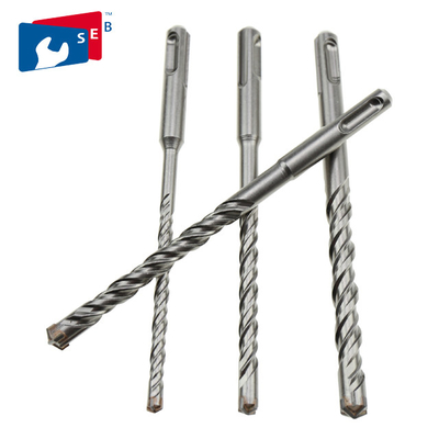 China Durable SDS Plus Hammer Drill Bits 6 X 110 Mm With Flat Head Single Flute supplier