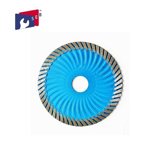 10 Inch Diamond Circular Saw Blade with Turbo Wave for Cutting Marble
