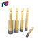 Ceramic Vacuum Brazed Dry Diamond Core Drill Bits Golden Color With Wax Filling supplier
