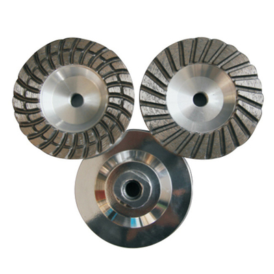 Aluminum Matrix Masonry 4 Diamond Cup Grinding Wheel CE