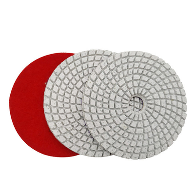 Thickness 3mm Resin Diamond Polishing Pad For Polishing 100mm 125mm