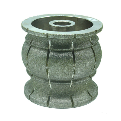 140mm Granite Bullnose Profile Diamond Dry Use Grinding Wheel