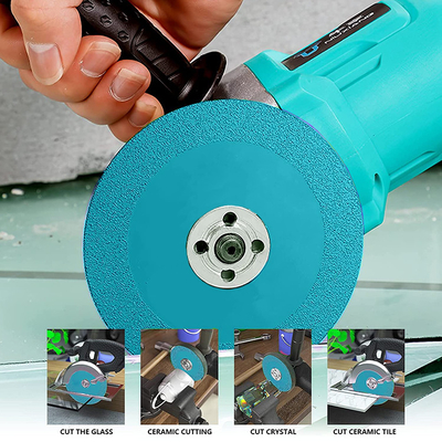 Sintered Angle Grinder 4 Inch Diamond Cutting Disc For Grinding Jade