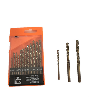 Stainless Steel 160mm Cobalt Twist Alloy Drill Bit Set 13pcs/ Set