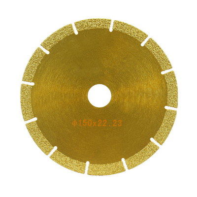 10mm Segment Universal Diamond Saw Tools Cutting Disc Vacuum Brazed