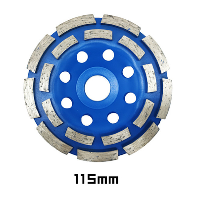 Abrasive Double Row Diamond Cup Wheel 150mm 180mm 230mm