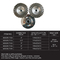 Aluminum Matrix Masonry 4 Diamond Cup Grinding Wheel CE