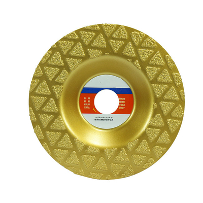 Triangle Star Diamond Cup Wheel Grinding Disc Quartz Brazed