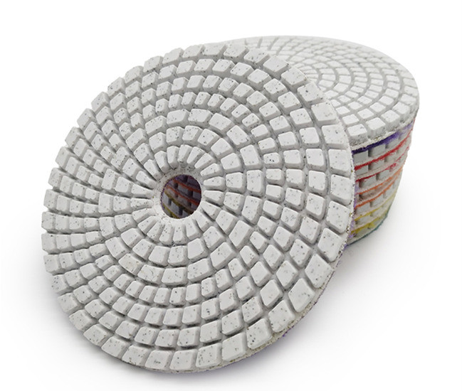 Wet Flexible Resin 4 Inch Grinder Polishing Pads 100mm